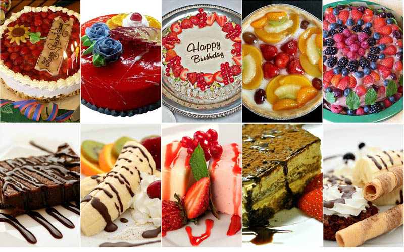 12 gateaux